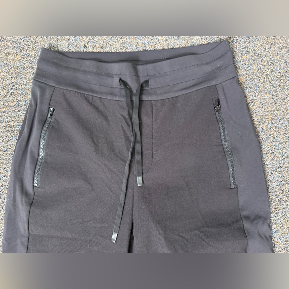 Athleta Headlands Hybrid Trek Jogger Pants‎ Size 0 Black Yoga Running - Picture 3 of 10